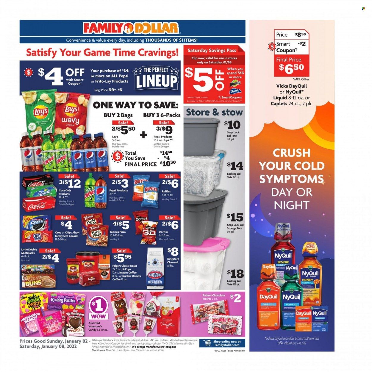 Family Dollar Weekly Ad Flyer January 3 to January 10