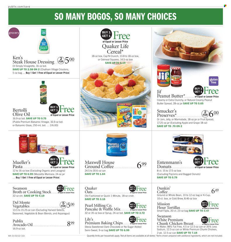 Publix (AL, FL, GA, NC, SC, TN) Weekly Ad Flyer January 3 to January 10