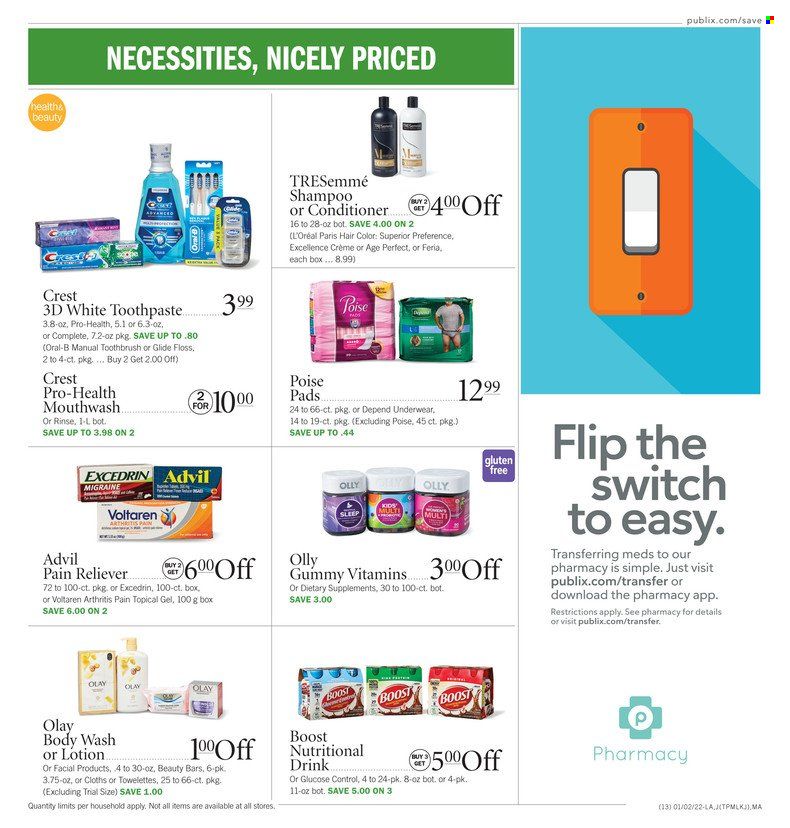 Publix (AL, FL, GA, NC, SC, TN) Weekly Ad Flyer January 3 to January 10
