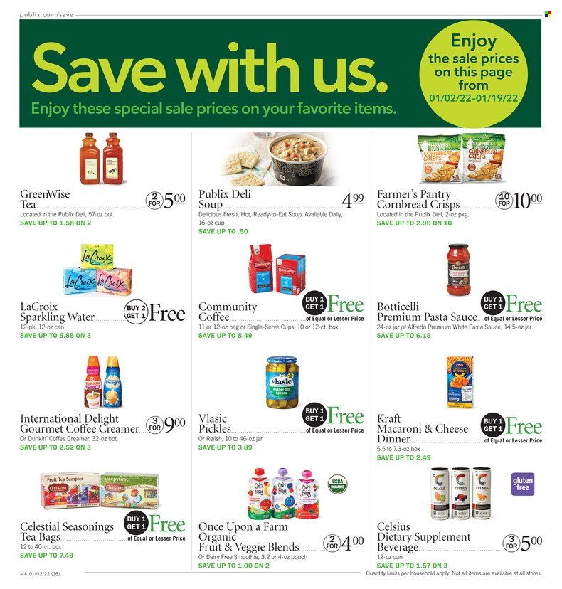 Publix (AL, FL, GA, NC, SC, TN) Weekly Ad Flyer January 3 to January 10