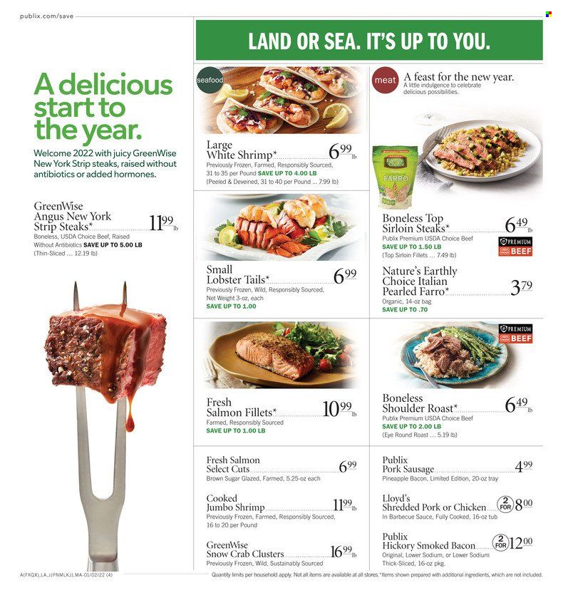 Publix (AL, FL, GA, NC, SC, TN) Weekly Ad Flyer January 3 to January 10