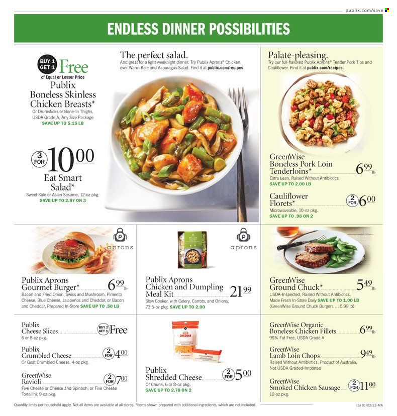 Publix (AL, FL, GA, NC, SC, TN) Weekly Ad Flyer January 3 to January 10