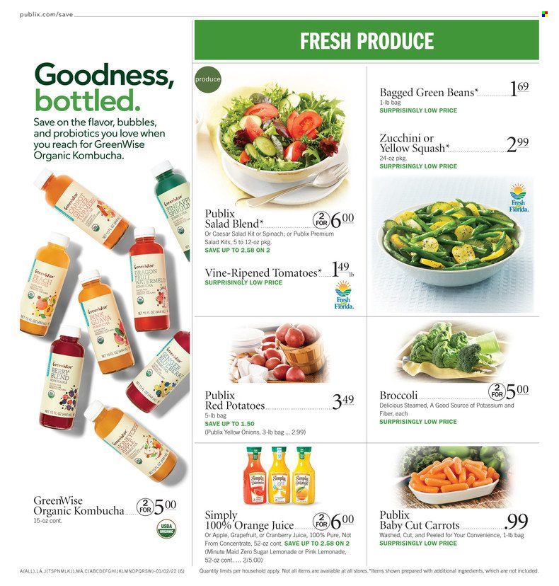 Publix (AL, FL, GA, NC, SC, TN) Weekly Ad Flyer January 3 to January 10