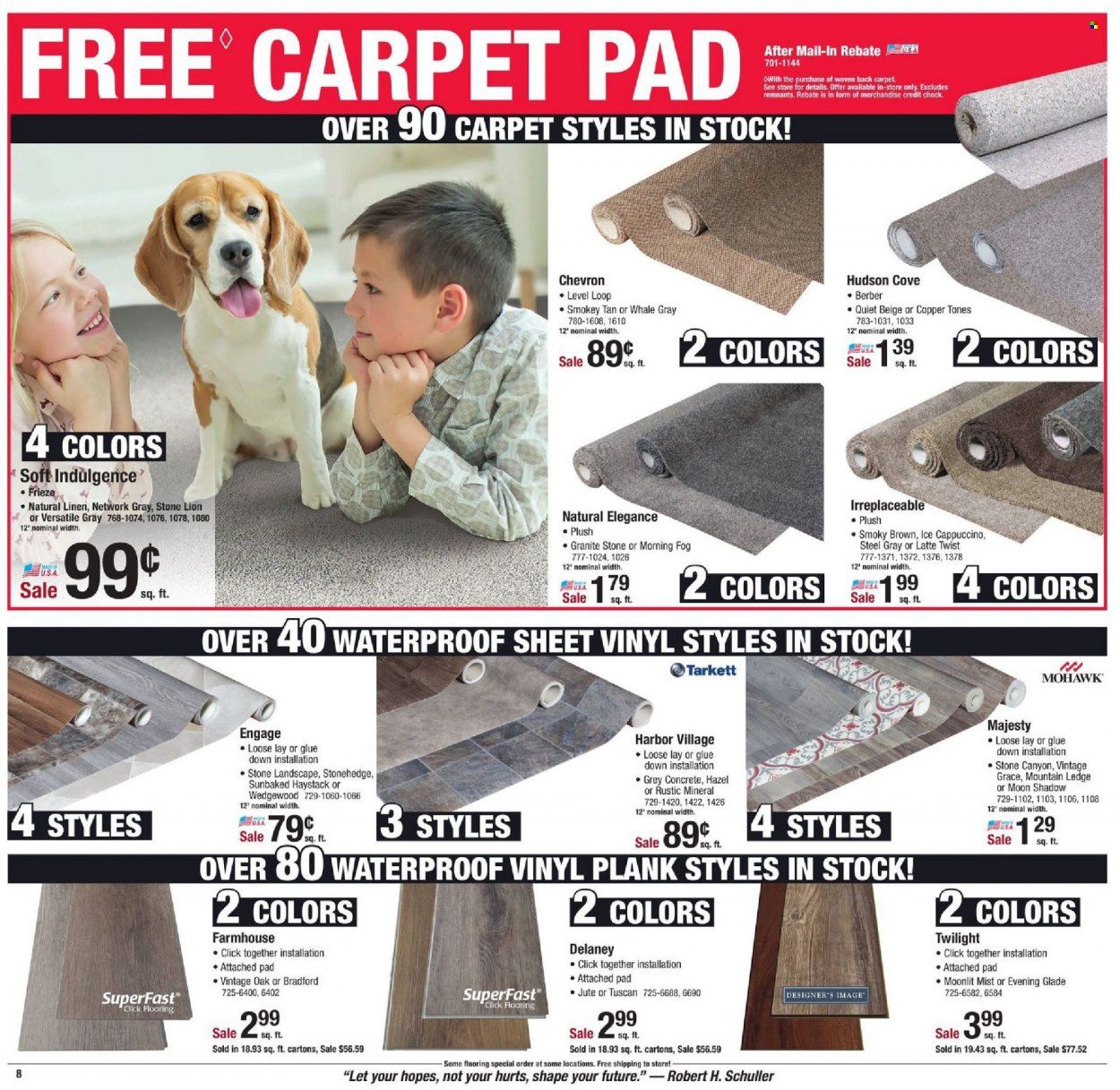 Menards Weekly Ad Flyer January 3 to January 10