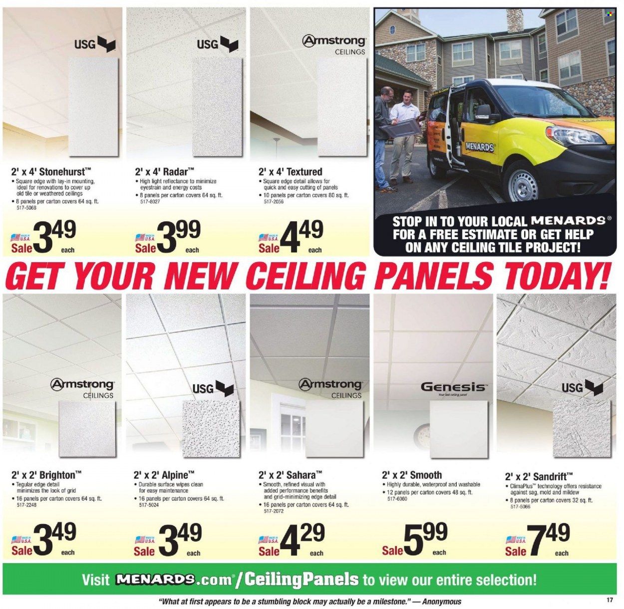 Menards Weekly Ad Flyer January 3 to January 10
