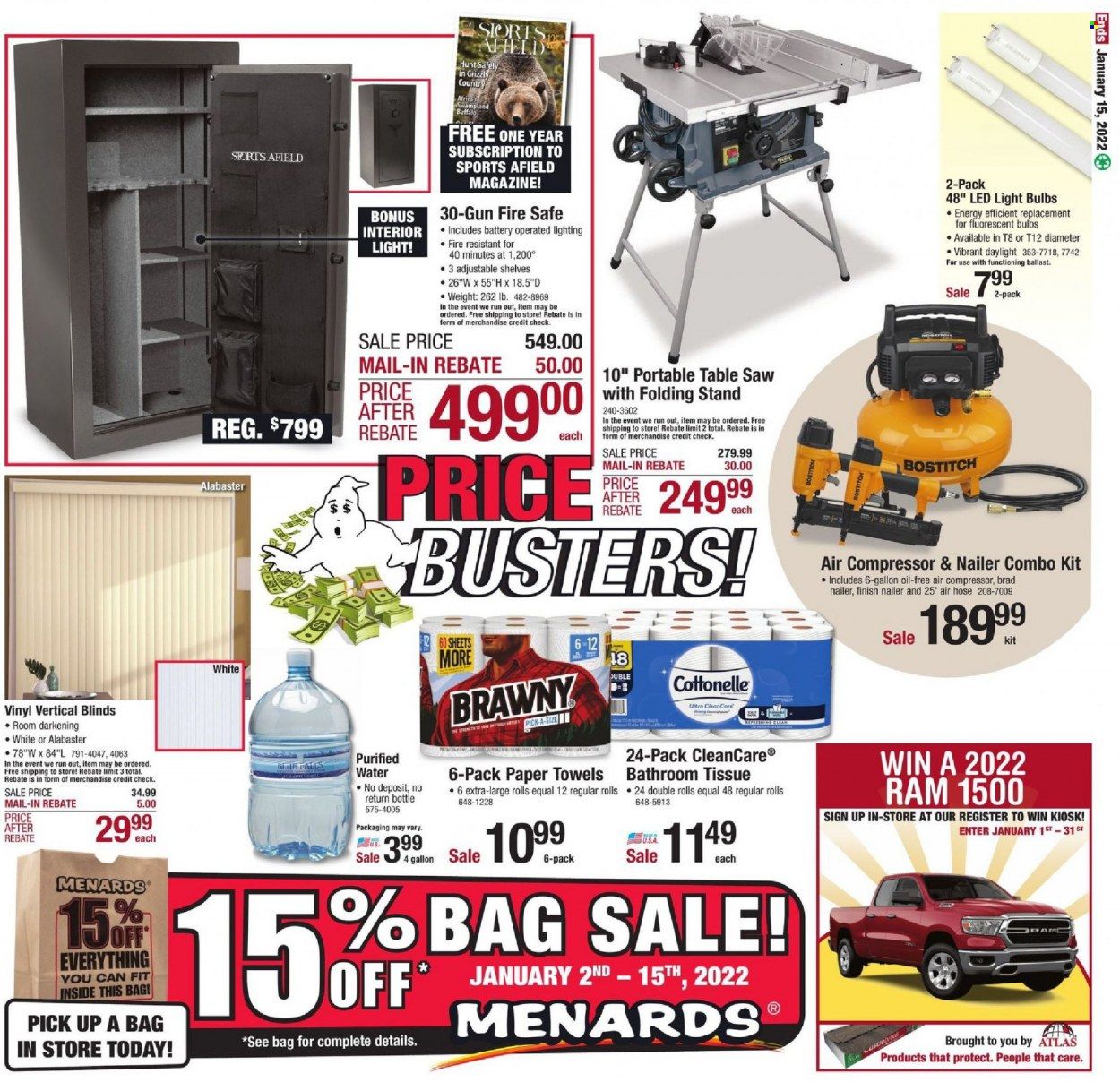 Menards Weekly Ad Flyer January 3 to January 10