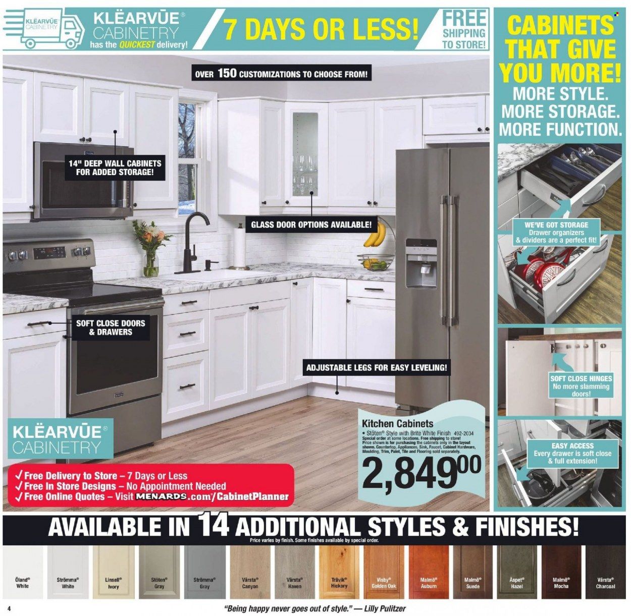 Menards Weekly Ad Flyer January 3 to January 10