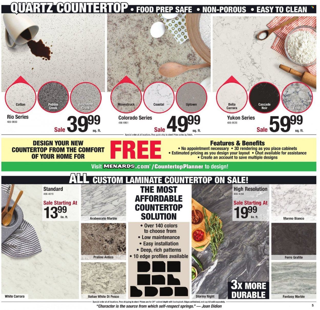 Menards Weekly Ad Flyer January 3 to January 10