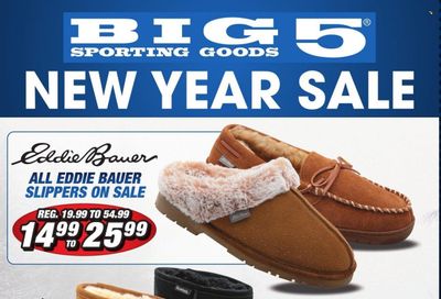 Big 5 (AZ, CA, CO, ID, NM, OR, UT, WA) Weekly Ad Flyer January 3 to January 10
