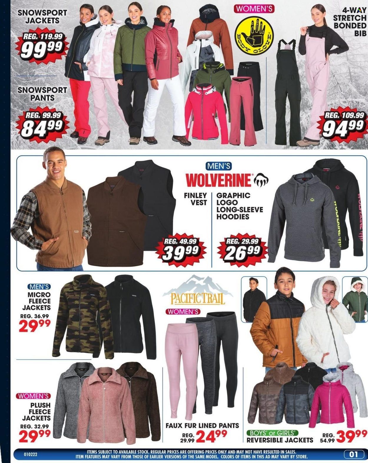 Big 5 (AZ, CA, CO, ID, NM, OR, UT, WA) Weekly Ad Flyer January 3 to January 10
