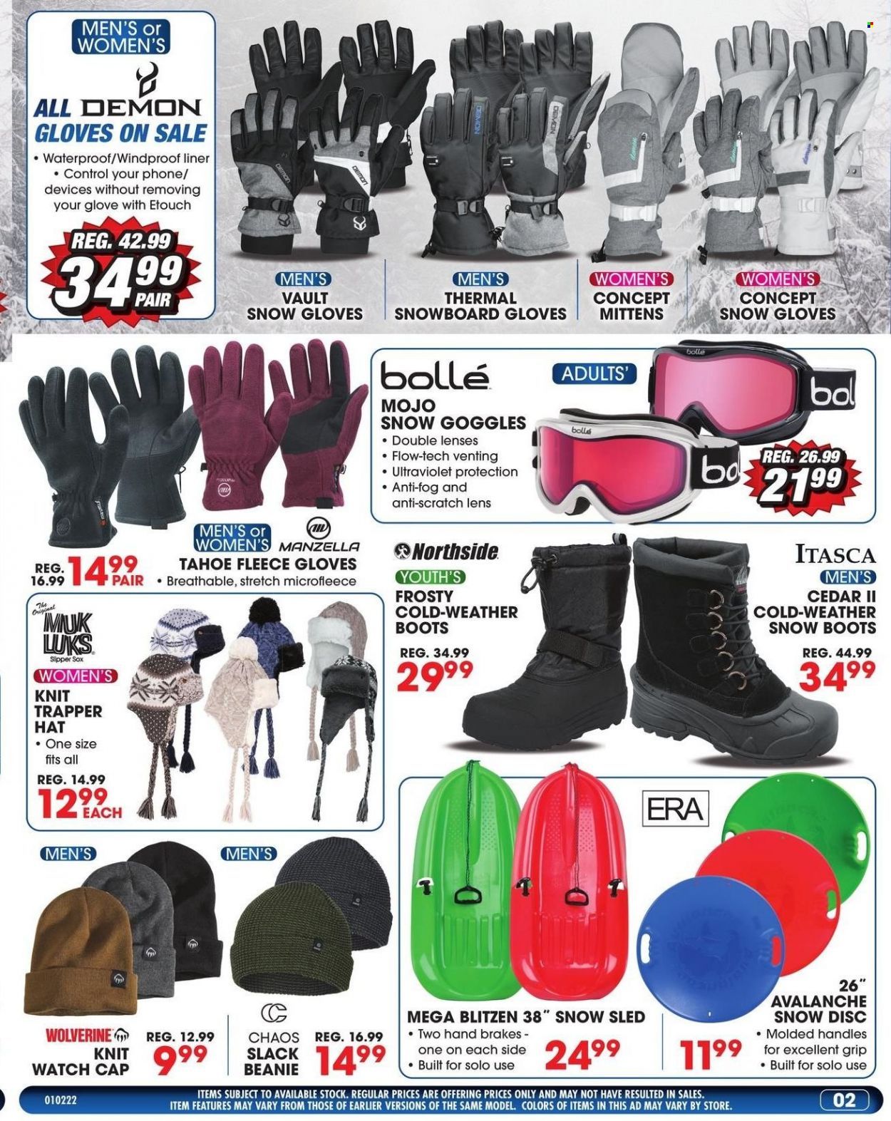 Big 5 (AZ, CA, CO, ID, NM, OR, UT, WA) Weekly Ad Flyer January 3 to January 10