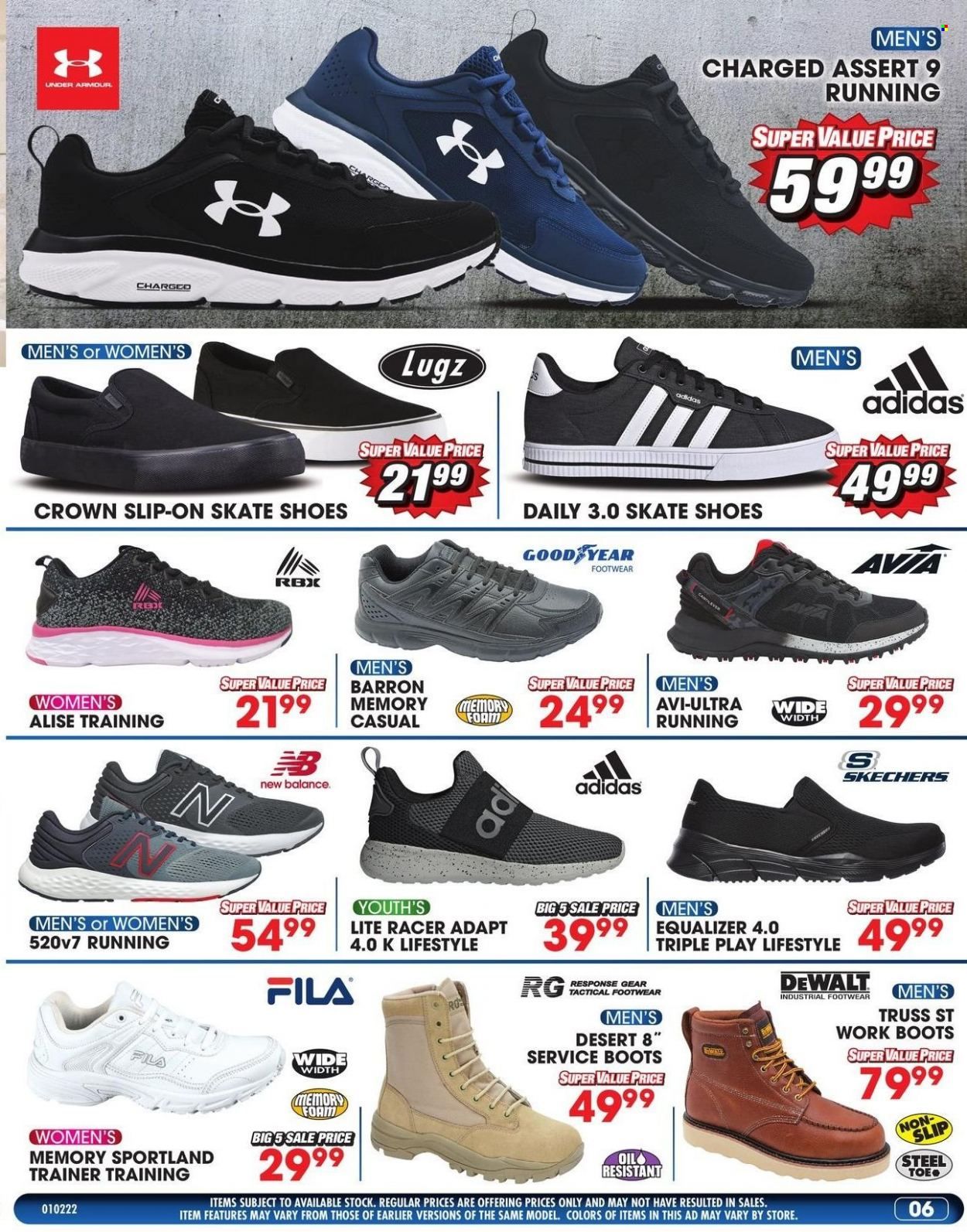 Big 5 (AZ, CA, CO, ID, NM, OR, UT, WA) Weekly Ad Flyer January 3 to January 10