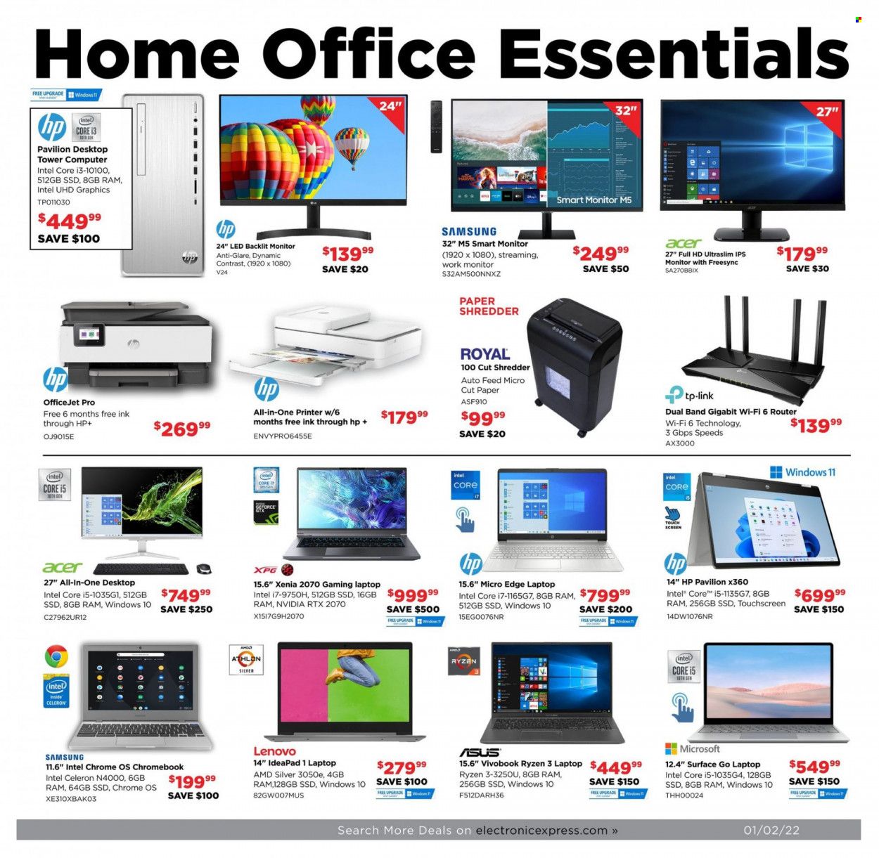 Electronic Express (AL, TN) Weekly Ad Flyer January 3 to January 10