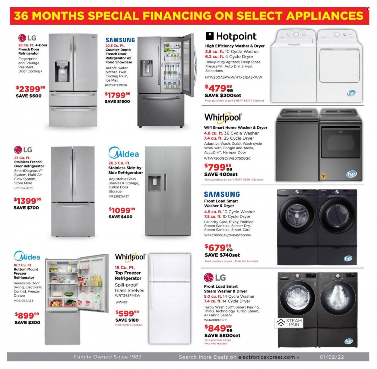 Electronic Express (AL, TN) Weekly Ad Flyer January 3 to January 10