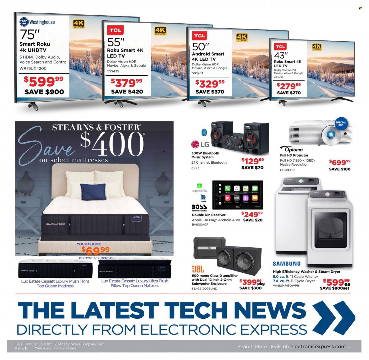 Electronic Express (AL, TN) Weekly Ad Flyer January 3 to January 10