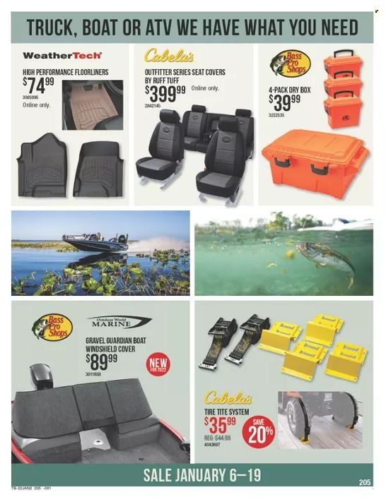 Cabela's Weekly Ad Flyer January 4 to January 11