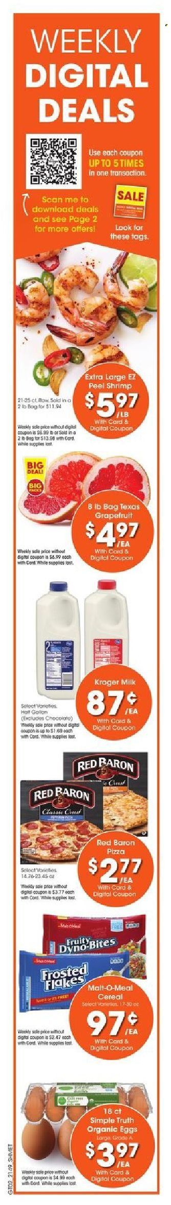 Kroger (GA, IL, LA, MI, OK, SC, TN, TX, VA) Weekly Ad Flyer January 5 to January 12