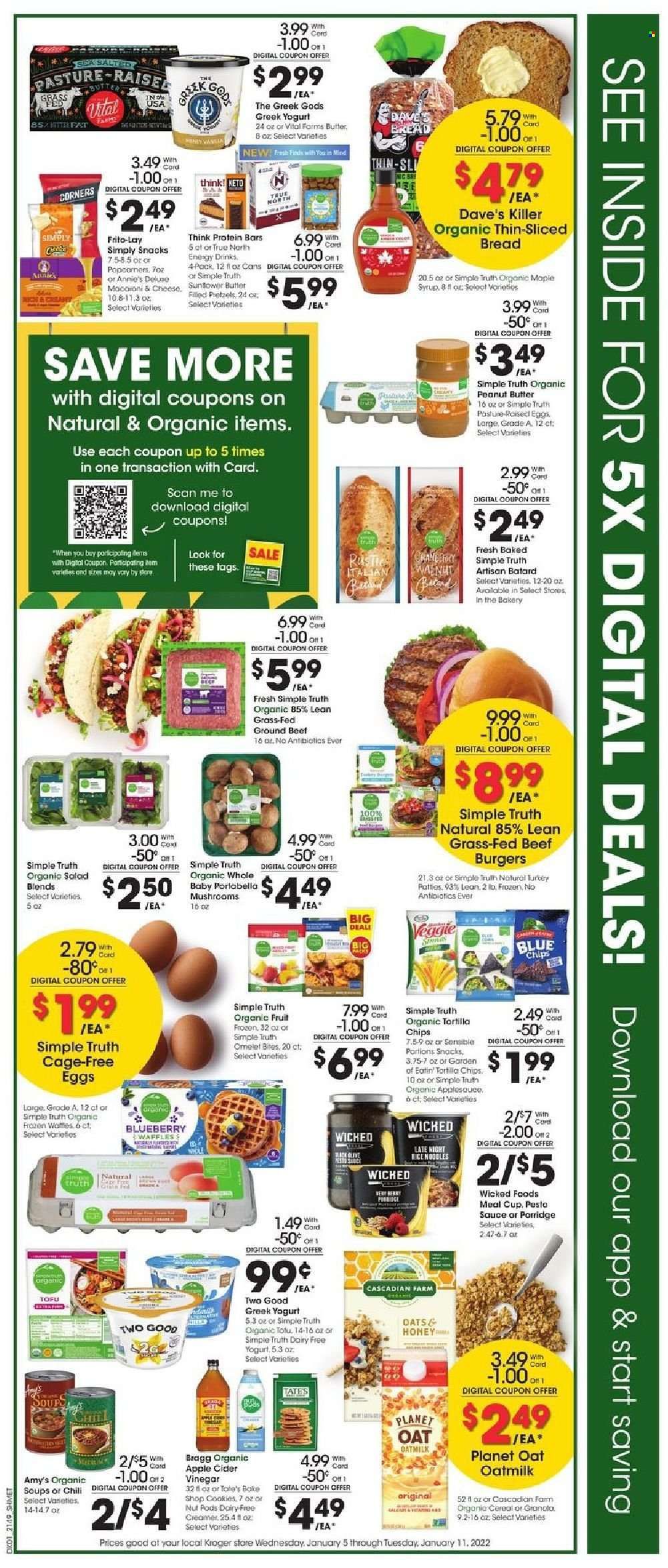 Kroger (GA, IL, LA, MI, OK, SC, TN, TX, VA) Weekly Ad Flyer January 5 to January 12