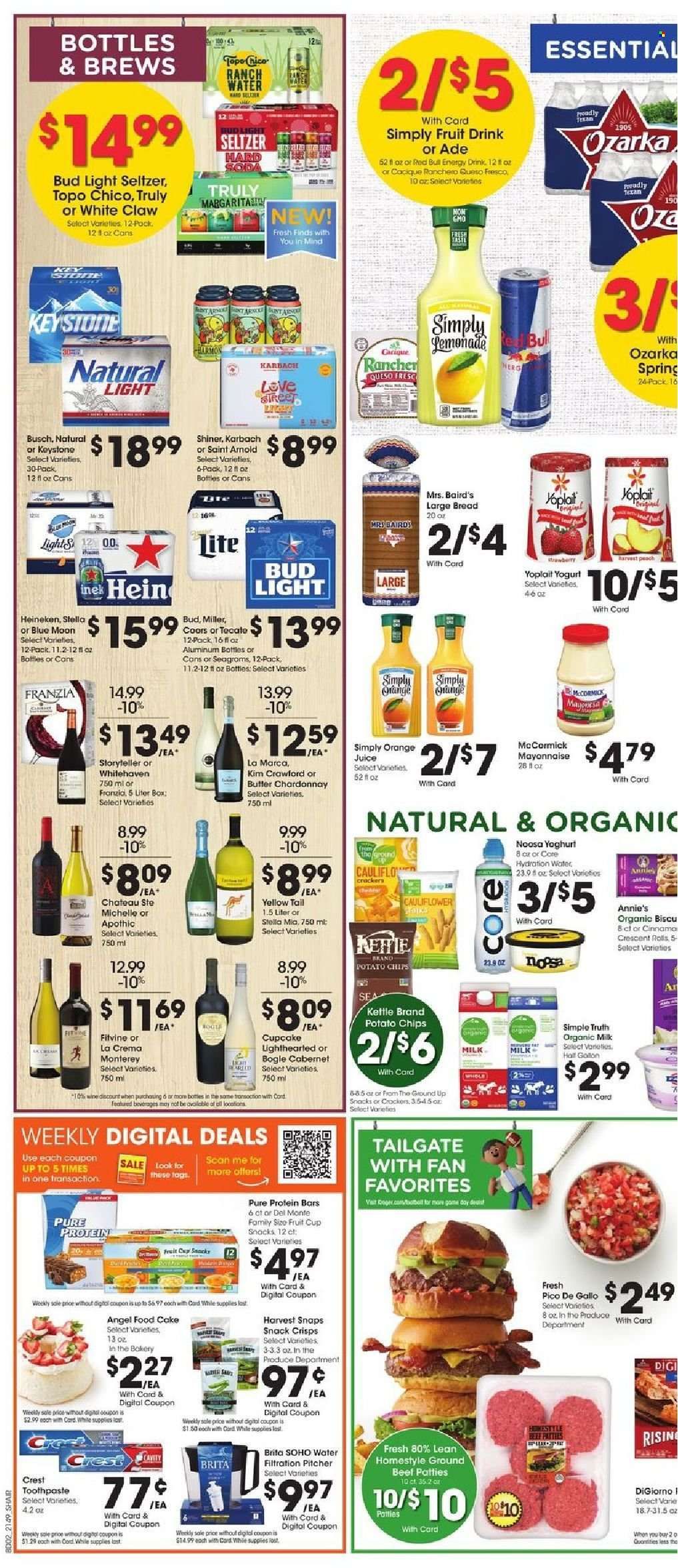 Kroger (GA, IL, LA, MI, OK, SC, TN, TX, VA) Weekly Ad Flyer January 5 to January 12