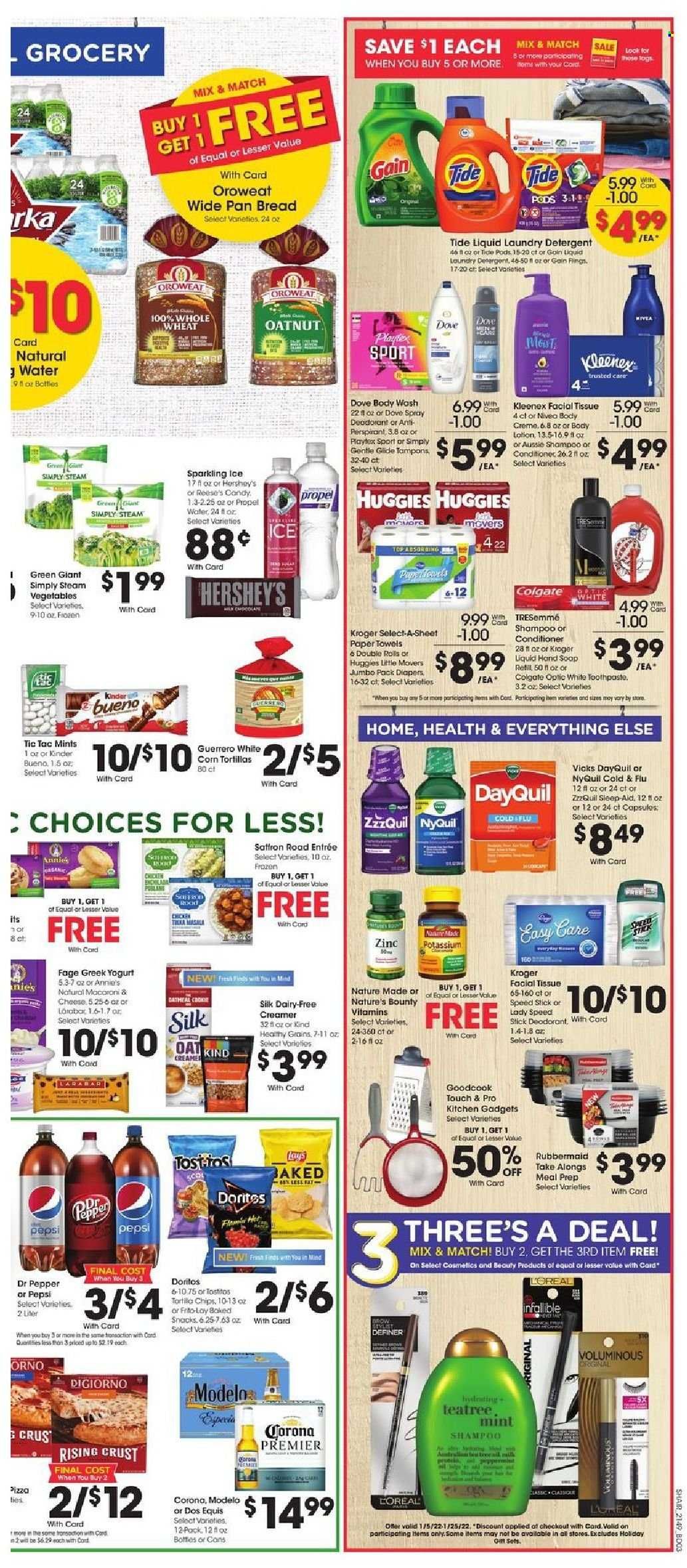 Kroger (GA, IL, LA, MI, OK, SC, TN, TX, VA) Weekly Ad Flyer January 5 to January 12