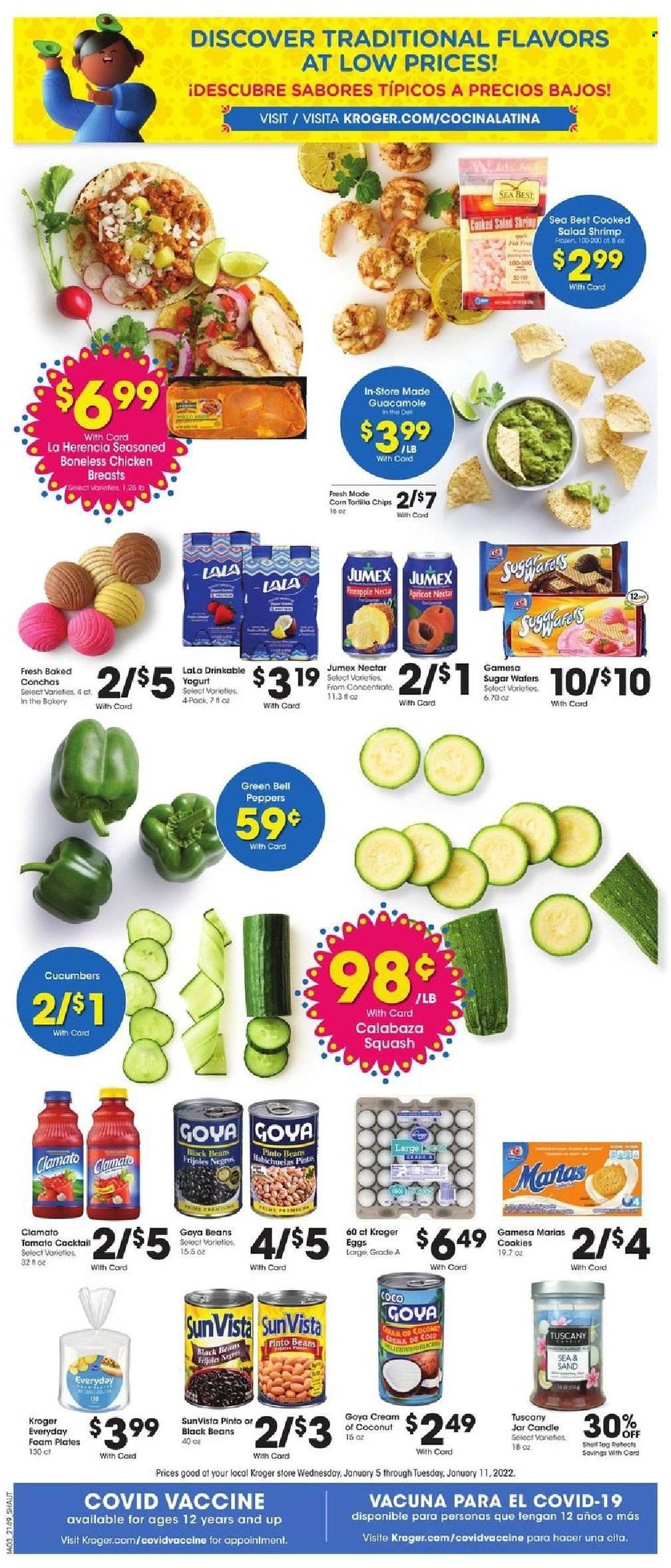 Kroger (GA, IL, LA, MI, OK, SC, TN, TX, VA) Weekly Ad Flyer January 5 to January 12