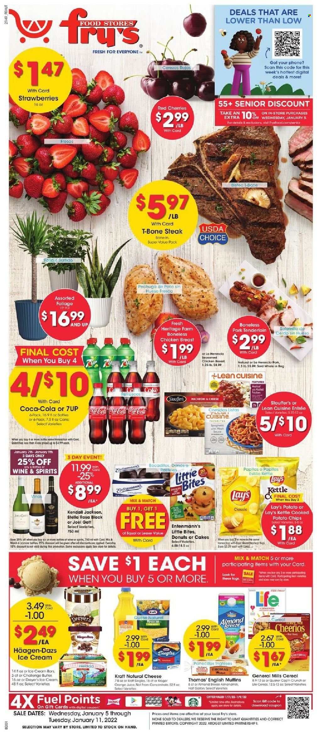 Fry’s (AZ) Weekly Ad Flyer January 5 to January 12