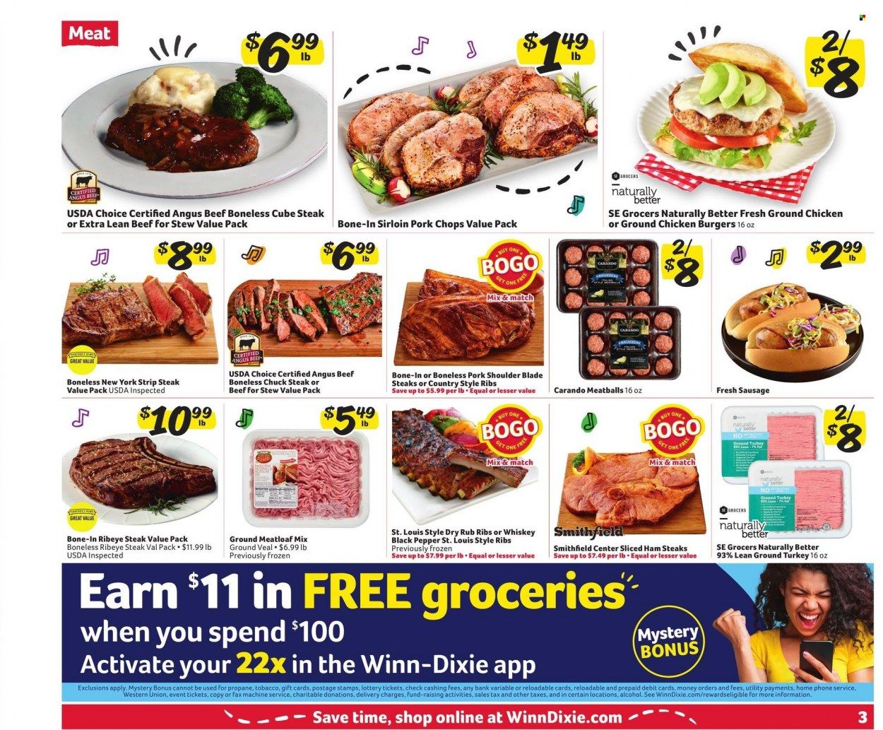Winn Dixie (AL, FL, GA, LA) Weekly Ad Flyer January 5 to January 12