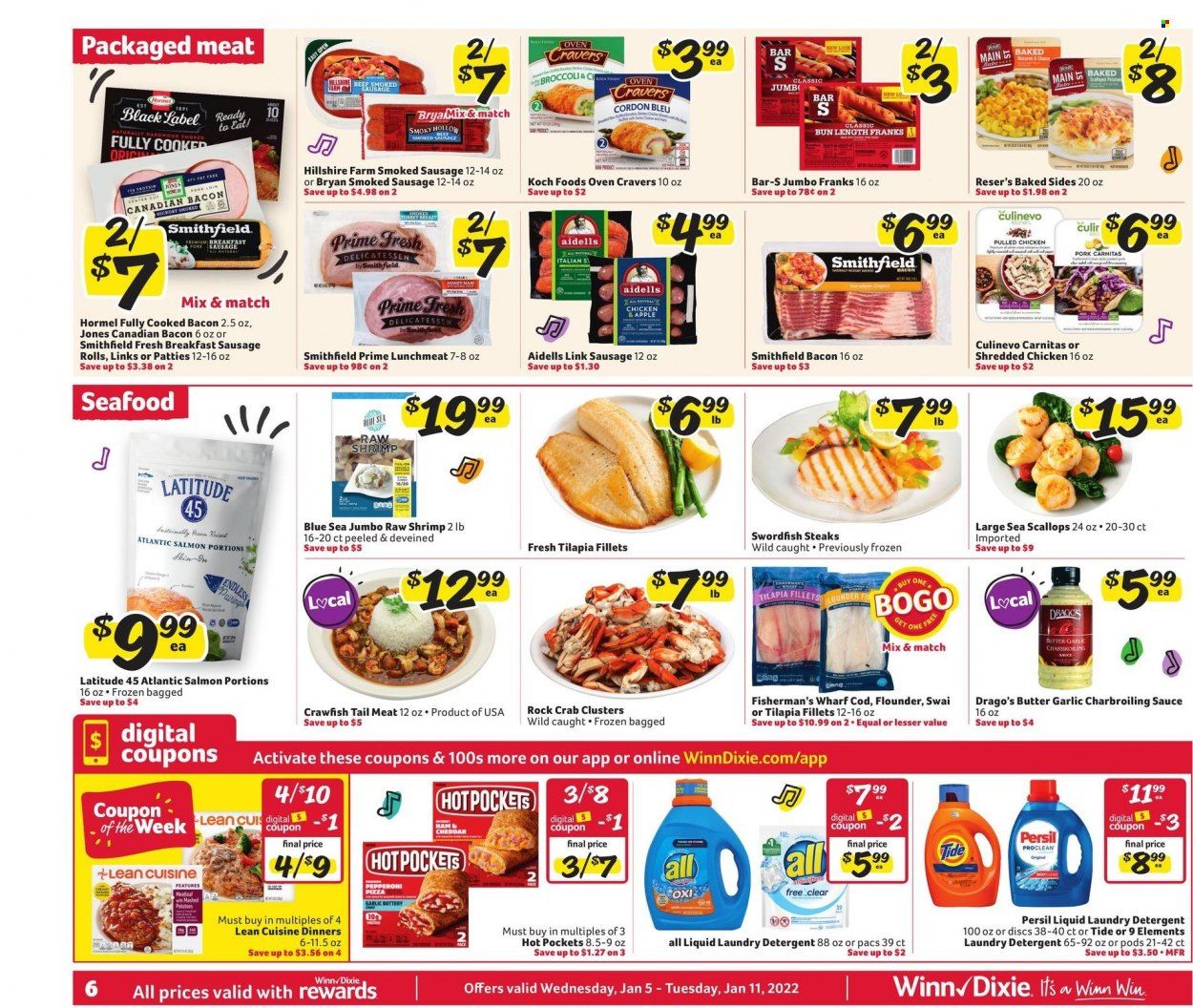 Winn Dixie (AL, FL, GA, LA) Weekly Ad Flyer January 5 to January 12