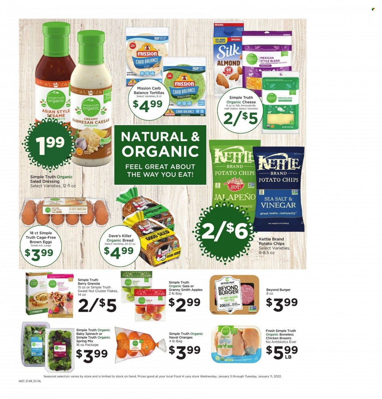 Food 4 Less (CA) Weekly Ad Flyer January 5 to January 12