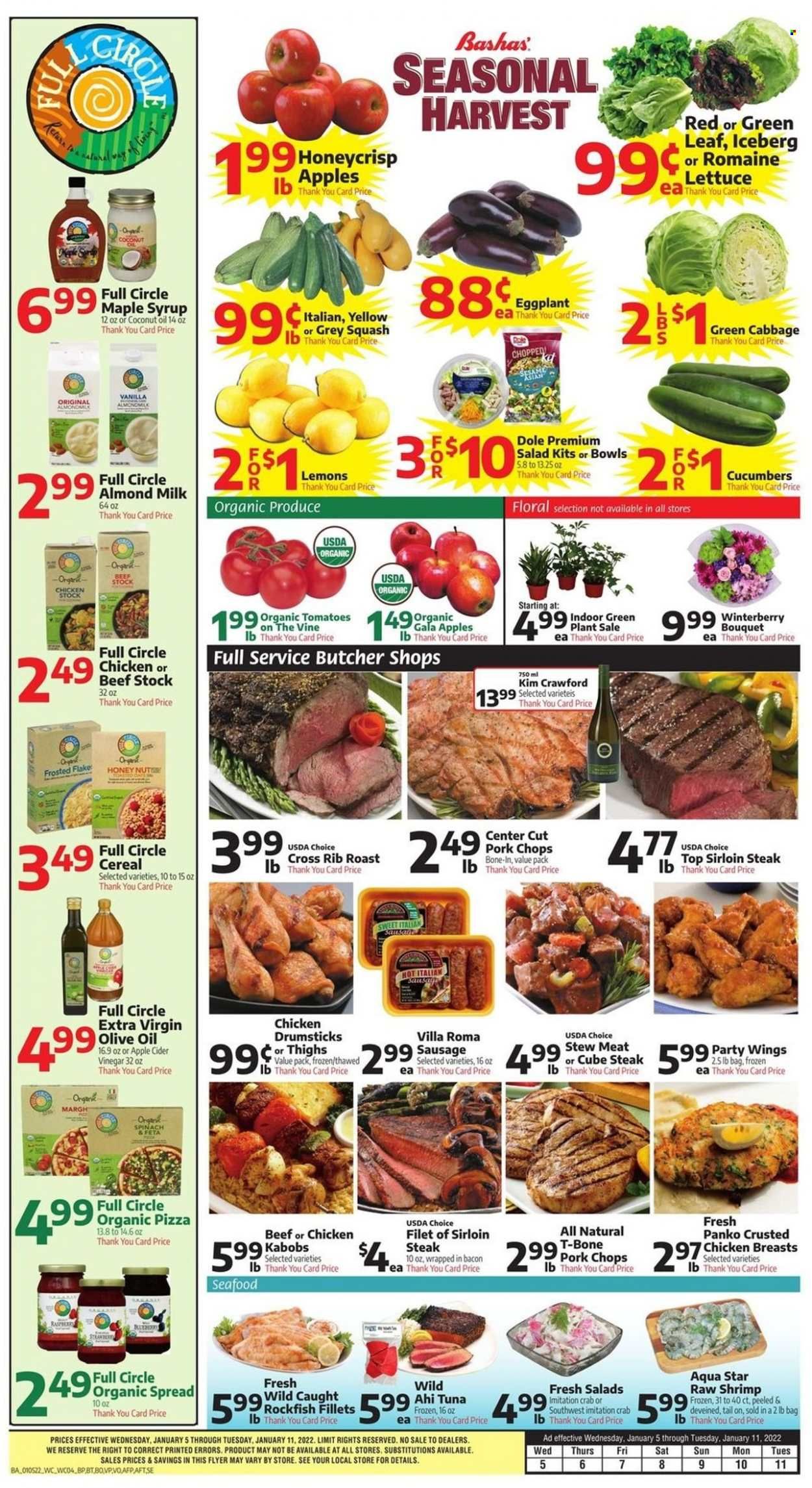 Bashas' (AZ) Weekly Ad Flyer January 5 to January 12