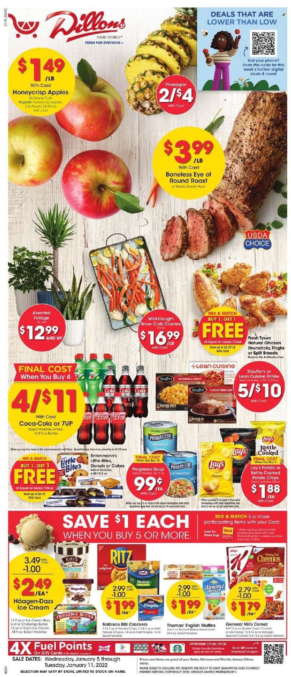 Dillons (KS) Weekly Ad Flyer January 5 to January 12
