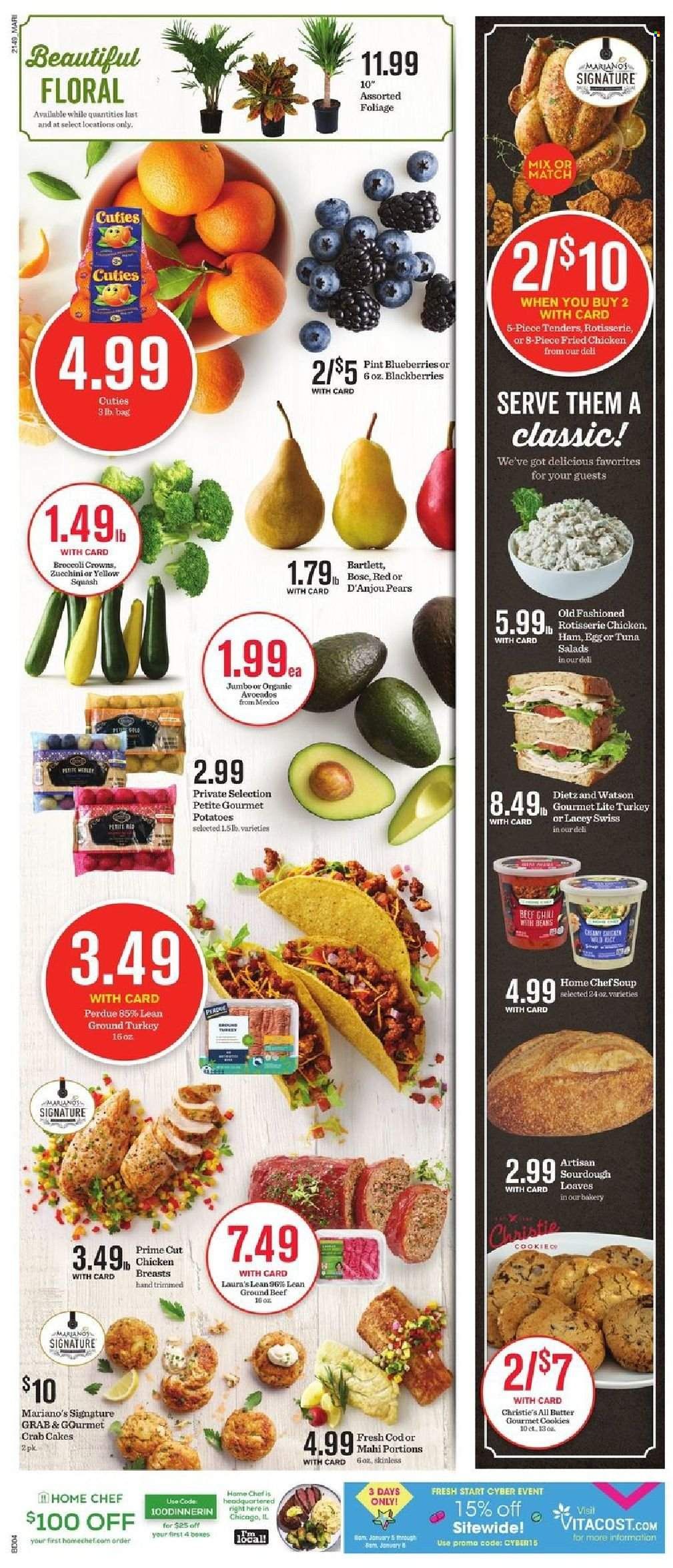 Mariano’s (IL) Weekly Ad Flyer January 5 to January 12
