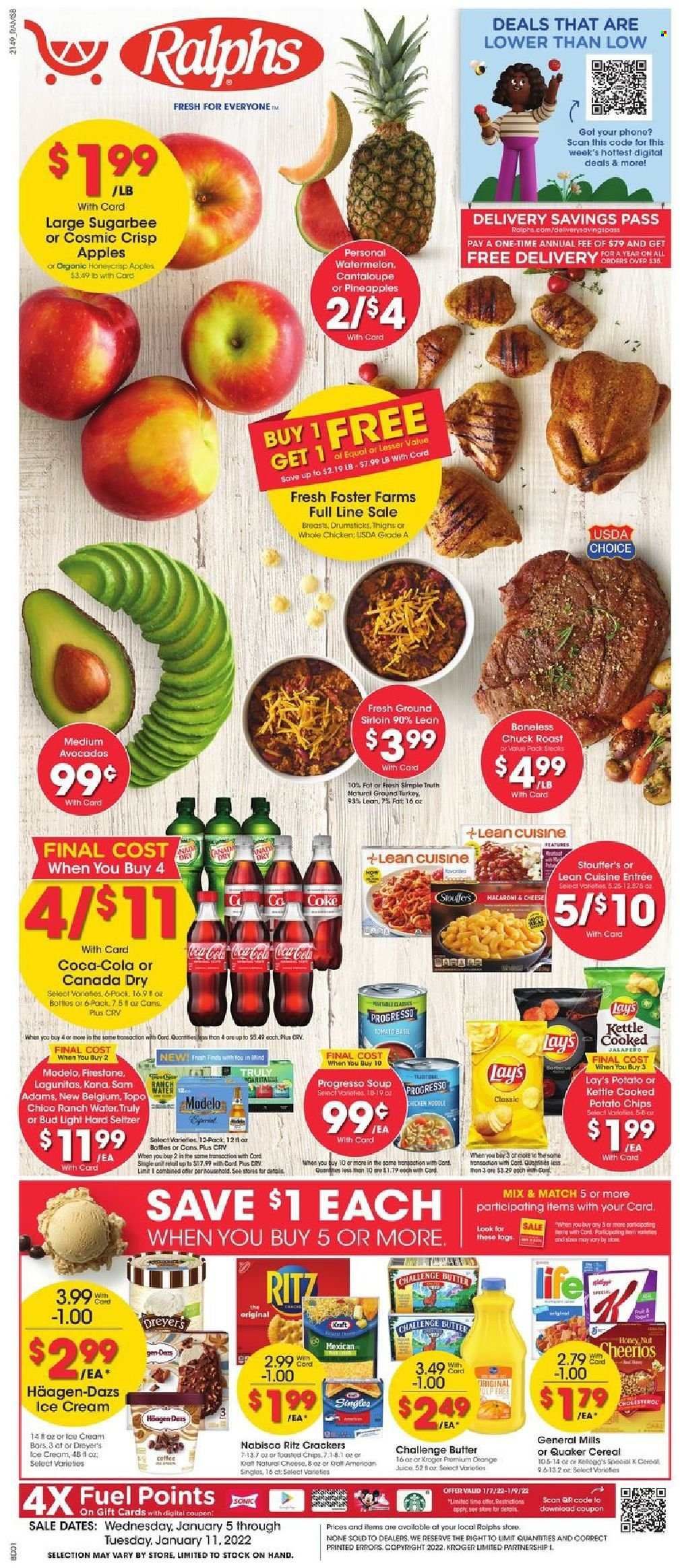 Ralphs (MD, NC, VA) Weekly Ad Flyer January 5 to January 12