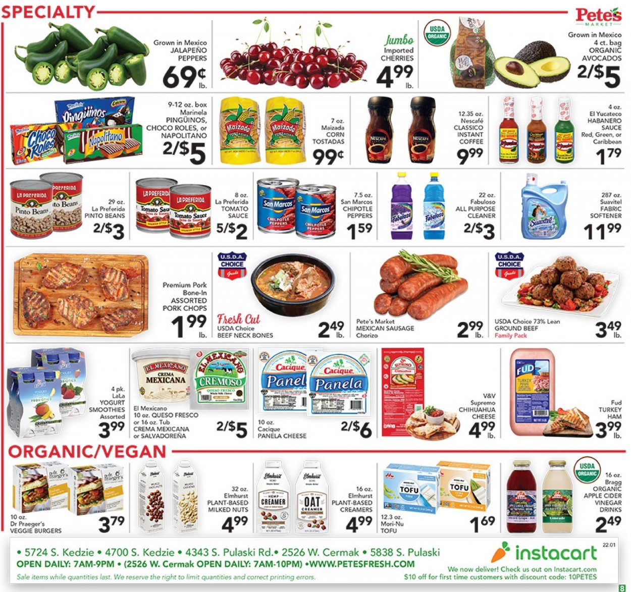 Pete's Fresh Market (IL) Weekly Ad Flyer January 5 to January 12