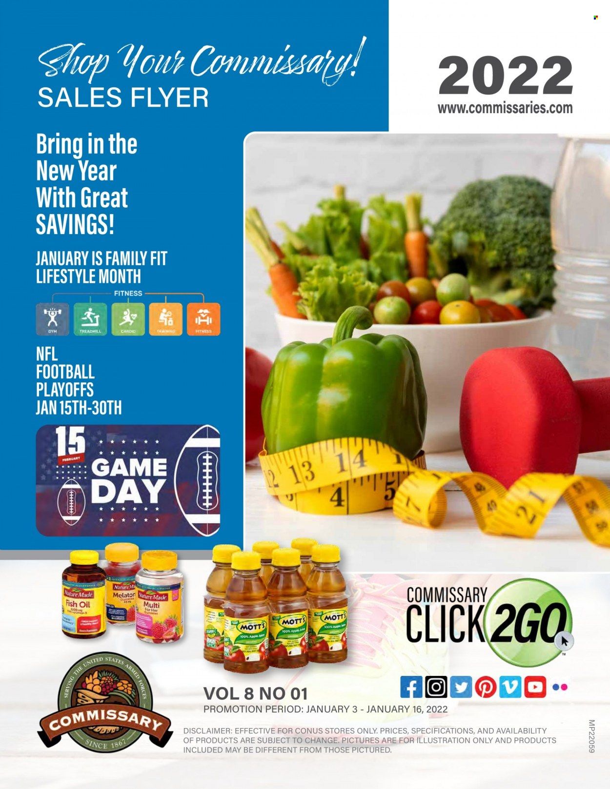 Commissary Weekly Ad Flyer January 5 to January 12