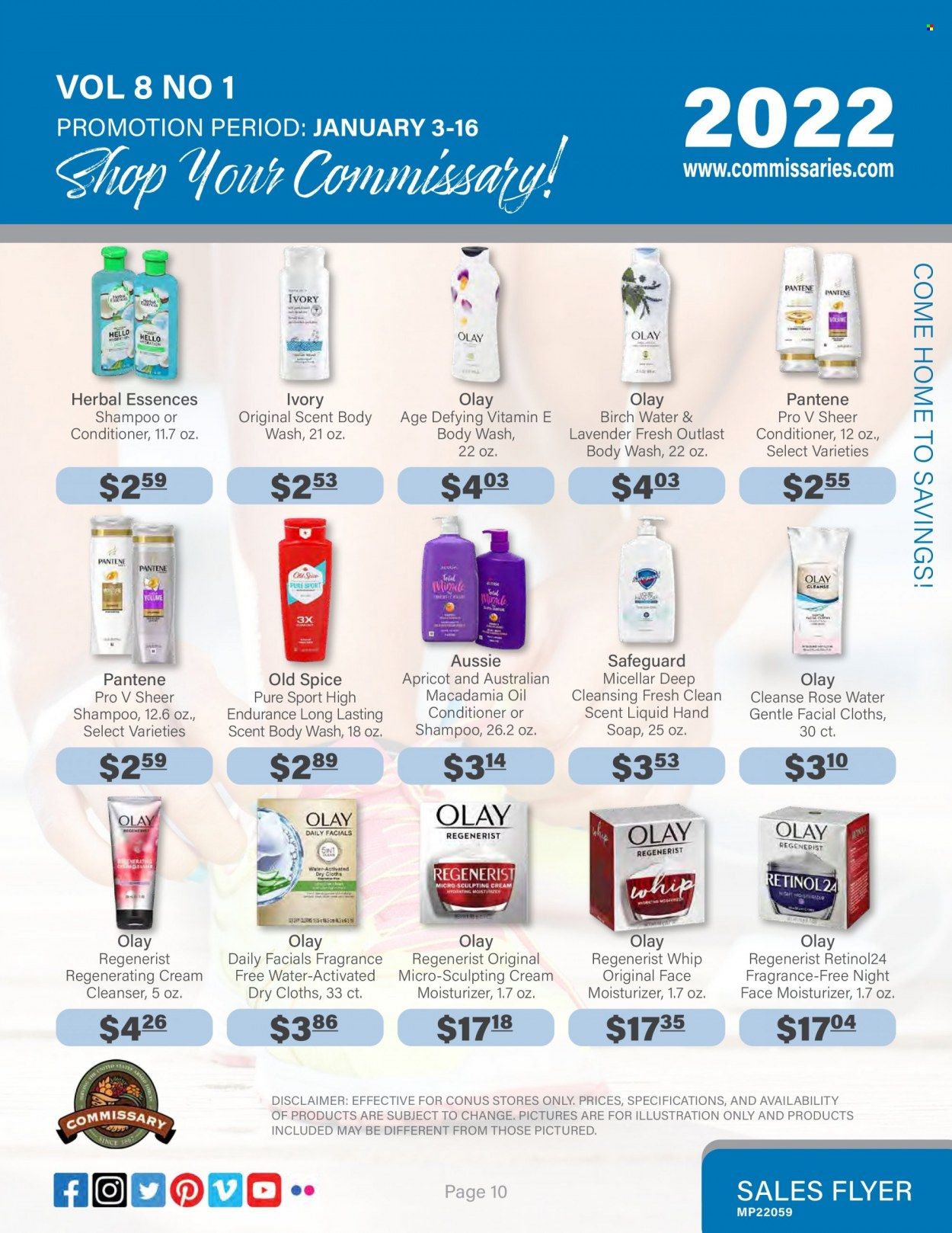 Commissary Weekly Ad Flyer January 5 to January 12