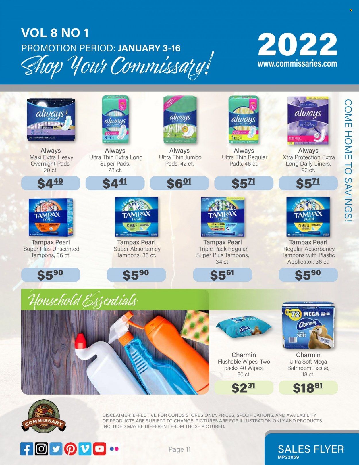 Commissary Weekly Ad Flyer January 5 to January 12