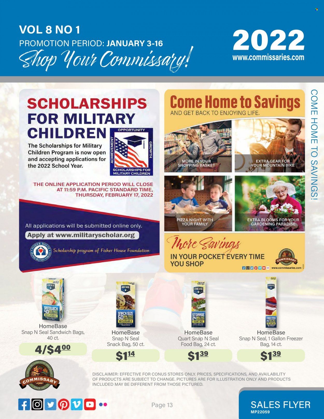 Commissary Weekly Ad Flyer January 5 to January 12