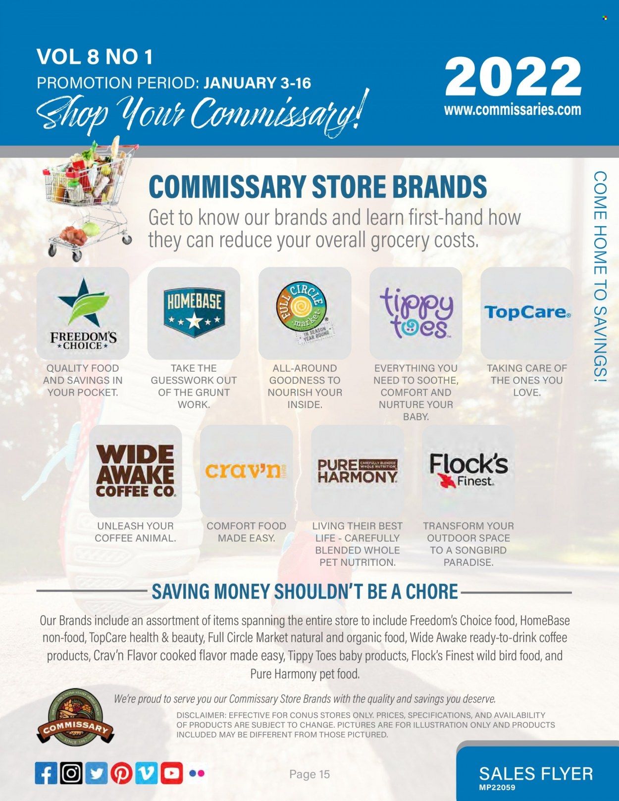 Commissary Weekly Ad Flyer January 5 to January 12