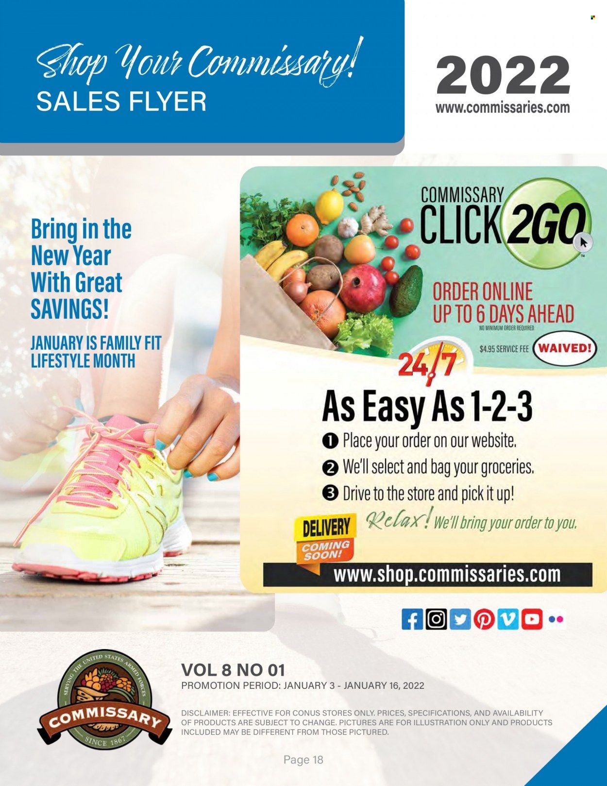 Commissary Weekly Ad Flyer January 5 to January 12