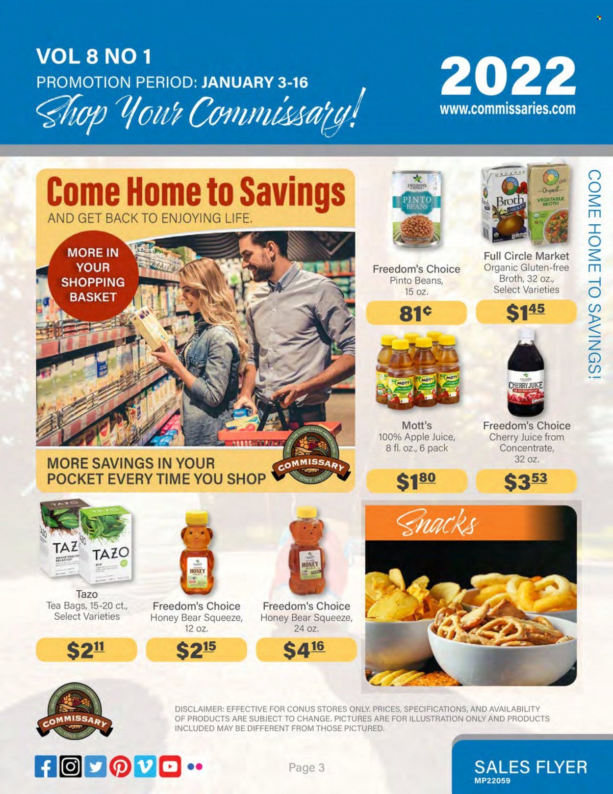 Commissary Weekly Ad Flyer January 5 to January 12