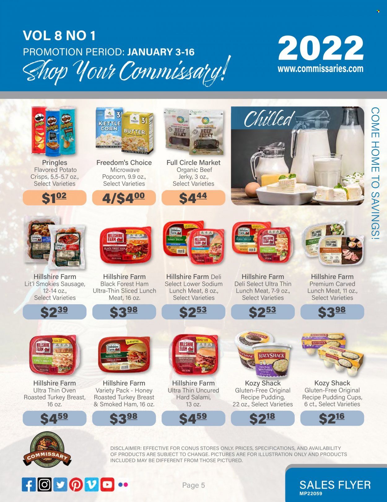 Commissary Weekly Ad Flyer January 5 to January 12