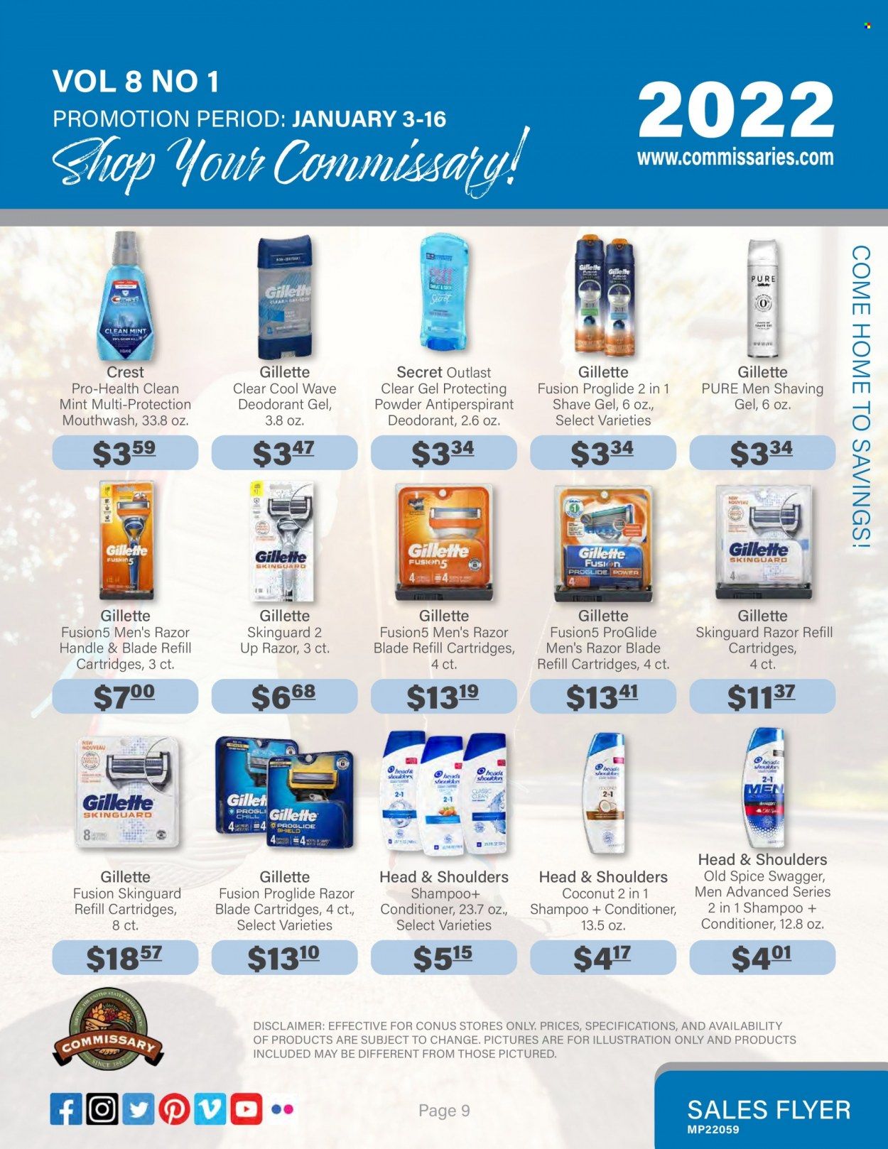 Commissary Weekly Ad Flyer January 5 to January 12