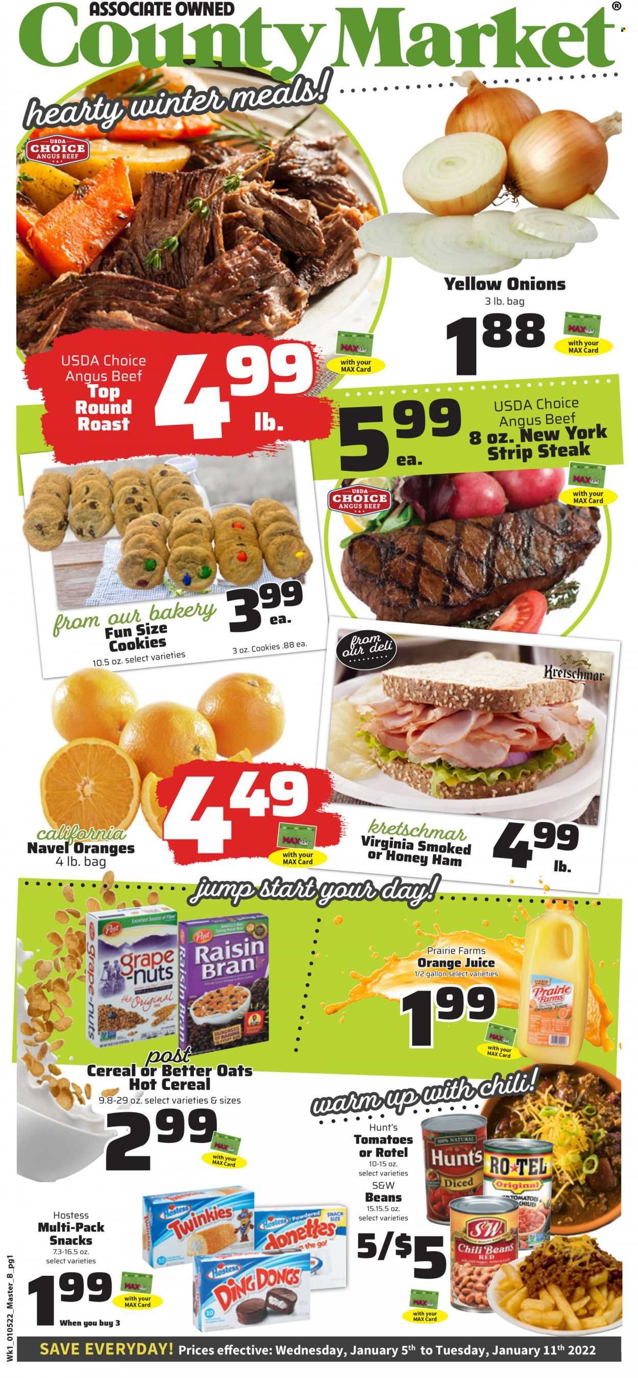County Market (IL, IN, MO) Weekly Ad Flyer January 5 to January 12
