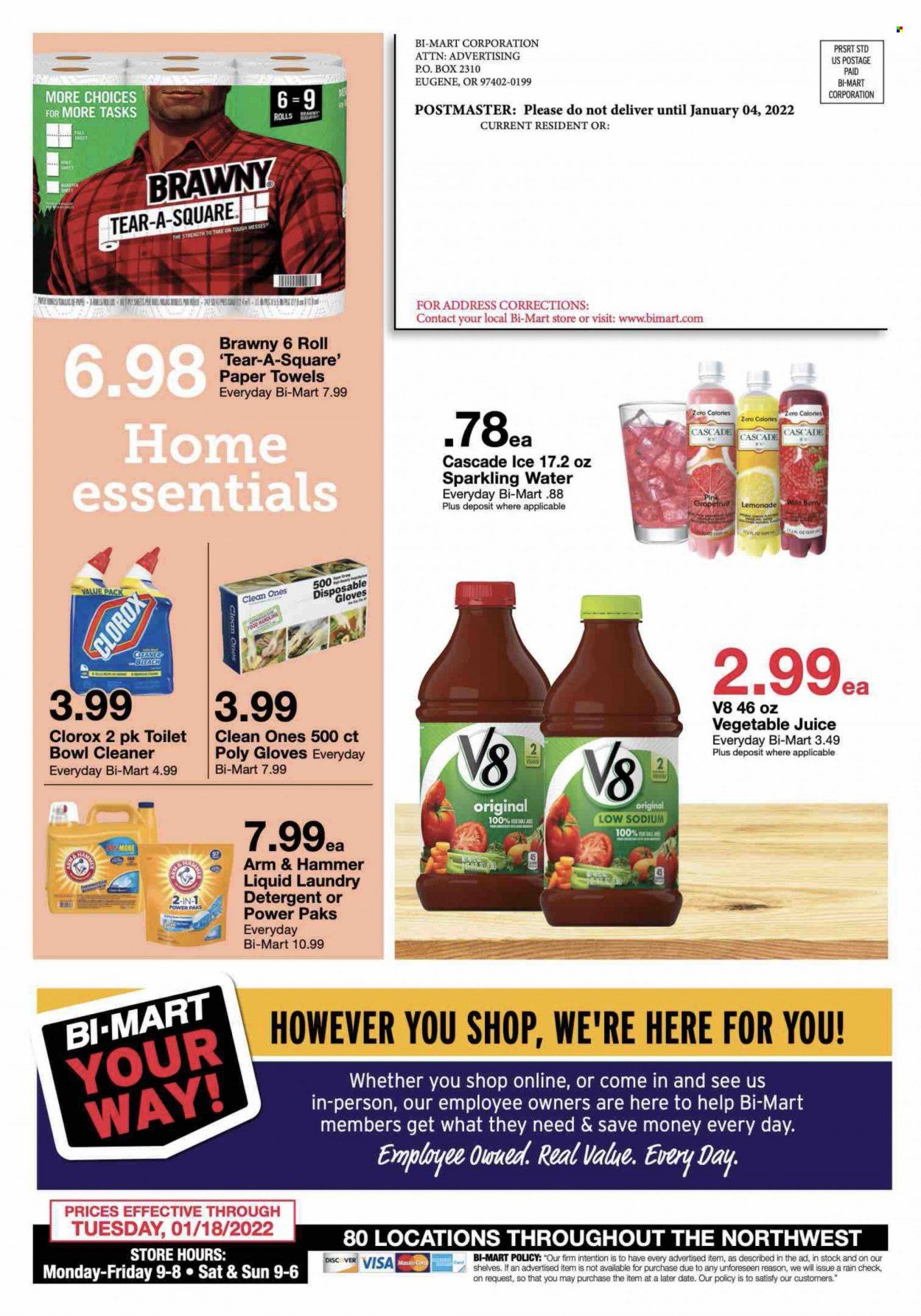 Bi-Mart (ID, OR, WA) Weekly Ad Flyer January 5 to January 12