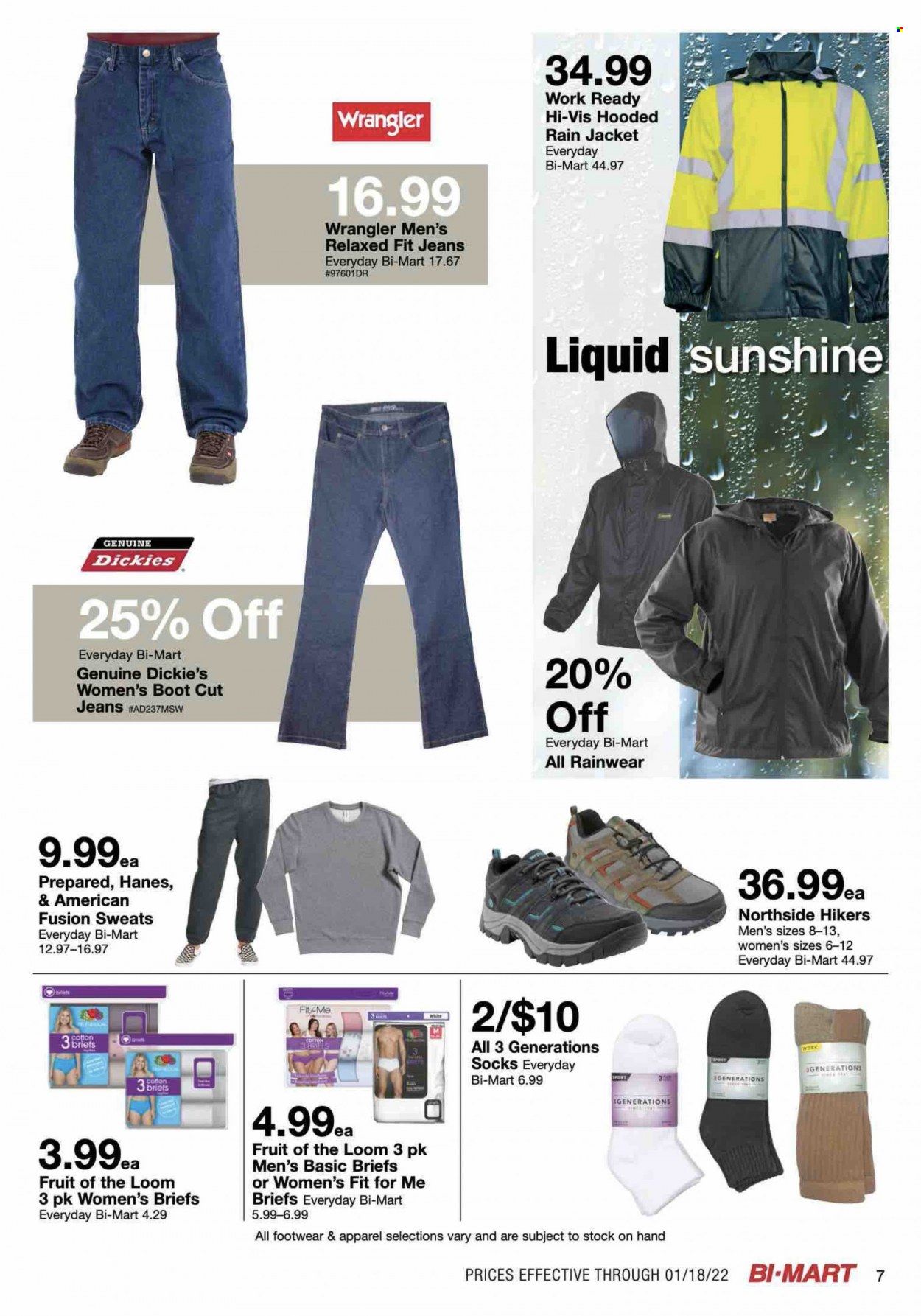 Bi-Mart (ID, OR, WA) Weekly Ad Flyer January 5 to January 12