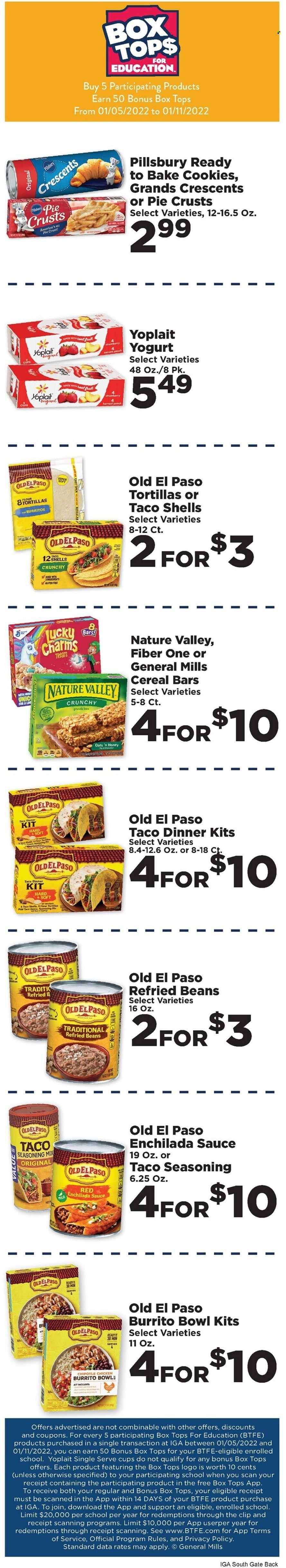 IGA Weekly Ad Flyer January 5 to January 12