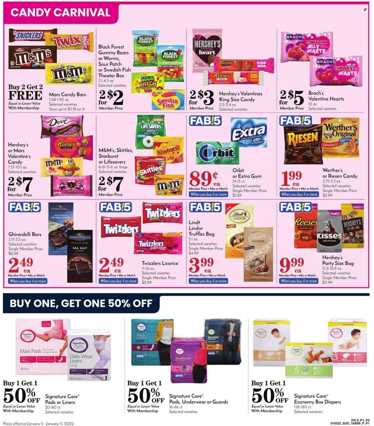 Pavilions (CA) Weekly Ad Flyer January 5 to January 12