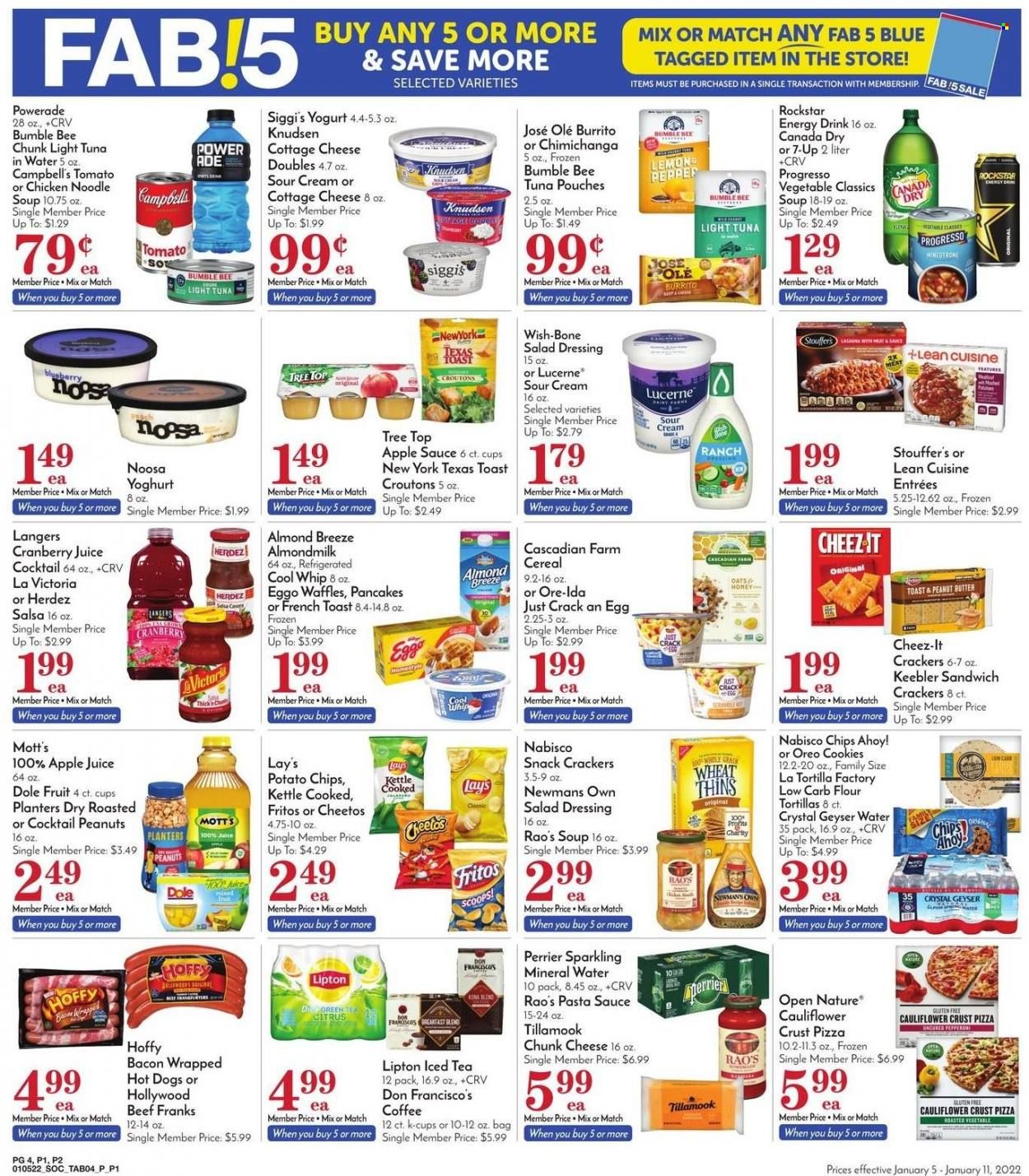 Pavilions (CA) Weekly Ad Flyer January 5 to January 12