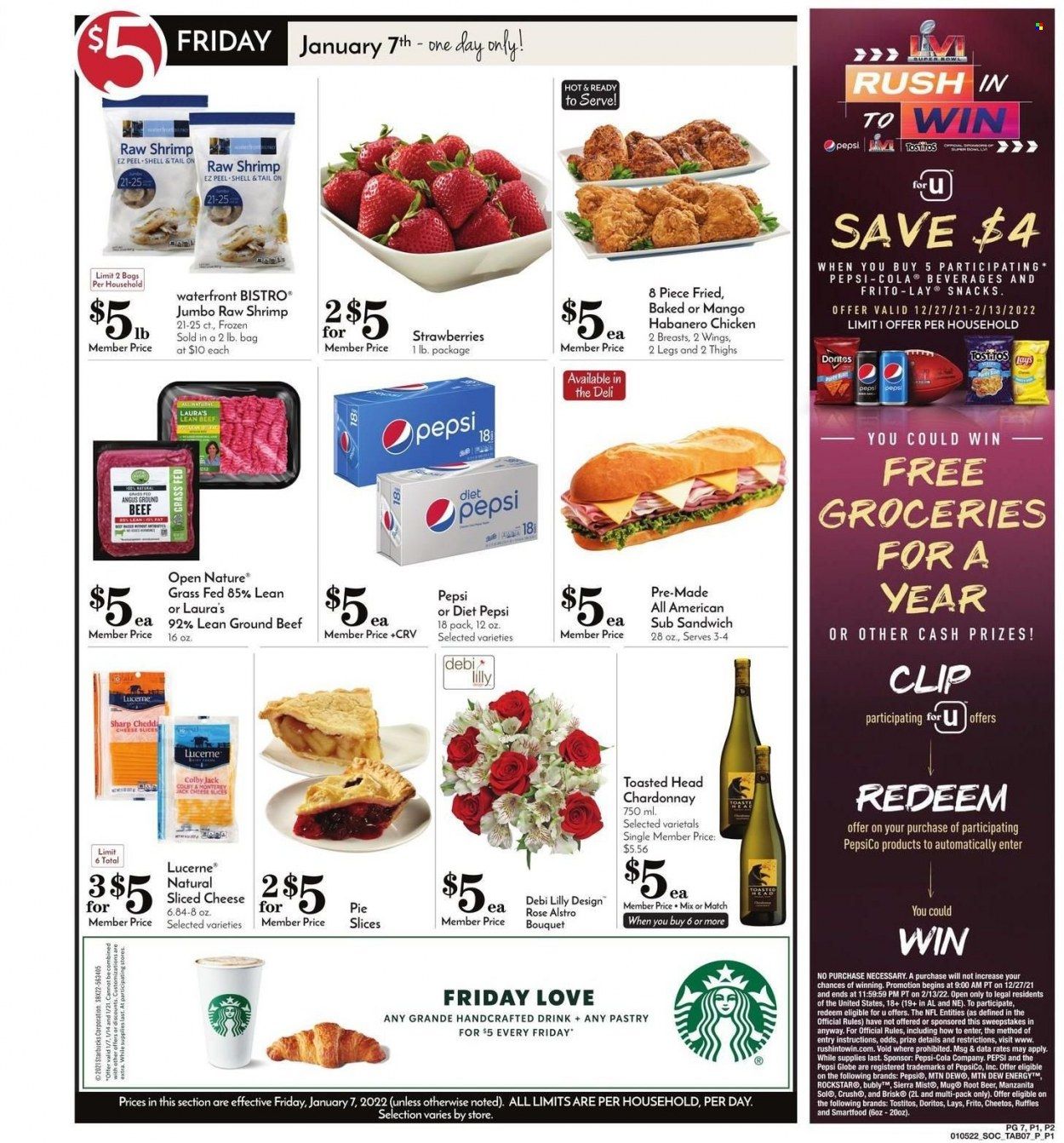 Pavilions (CA) Weekly Ad Flyer January 5 to January 12